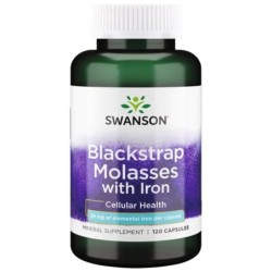 Blackstrap Molasses with Iron 29mg 120 caps Swanson