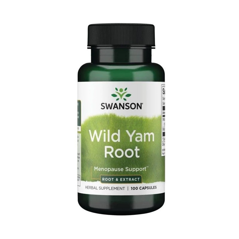 Dziki Pochrzyn 100 kapsułek Swanson