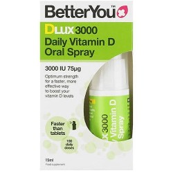 D3000 Daily Vitamin D Oral Spray 15ml BetterYou