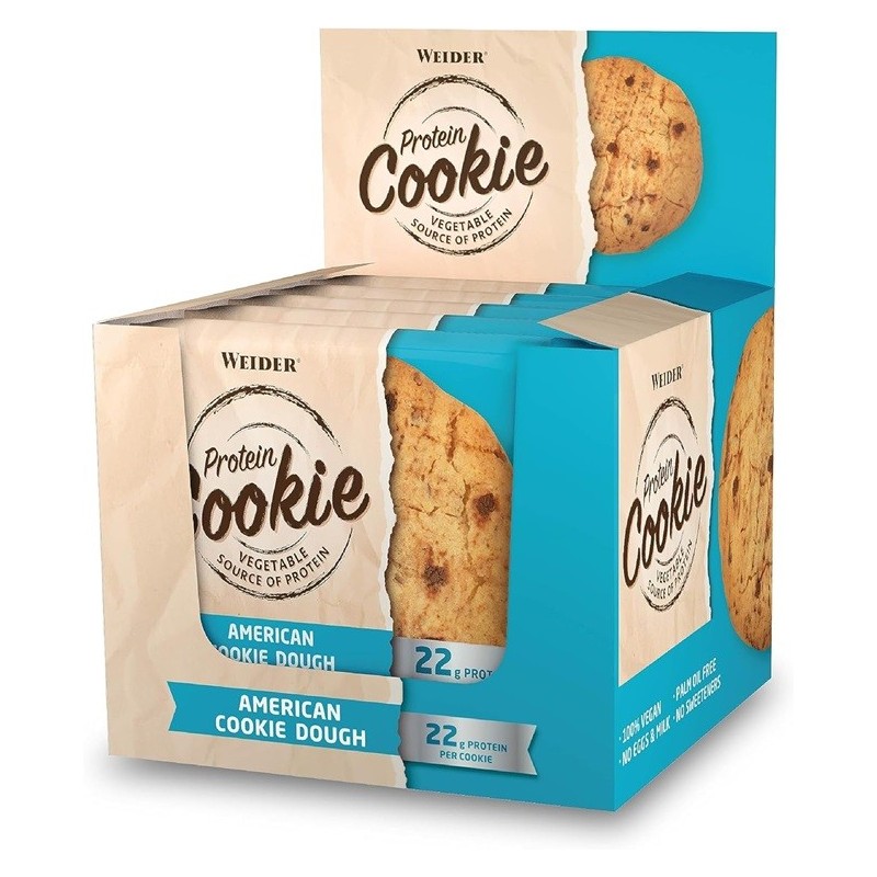 Protein Cookie American Cookie Dough 12 x 90g Weider