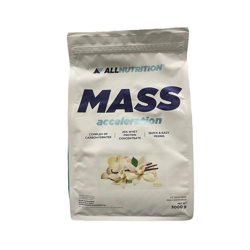 Przyspieszenie Masy Smak Waniliowy 3000g Allnutrition