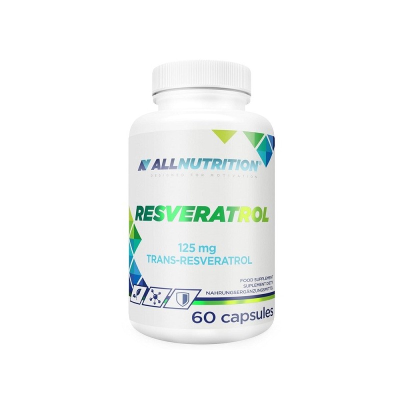 Resweratrol 125mg 60 kapsułek Allnutrition