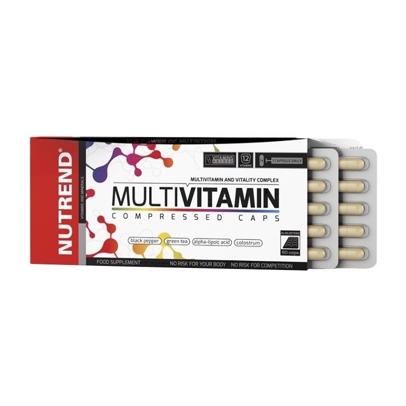 MultiVitamin Compressed Caps 60 caps Nutrend