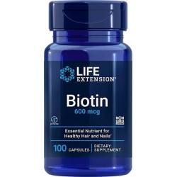 Biotin 600mcg 100 caps Life Extension