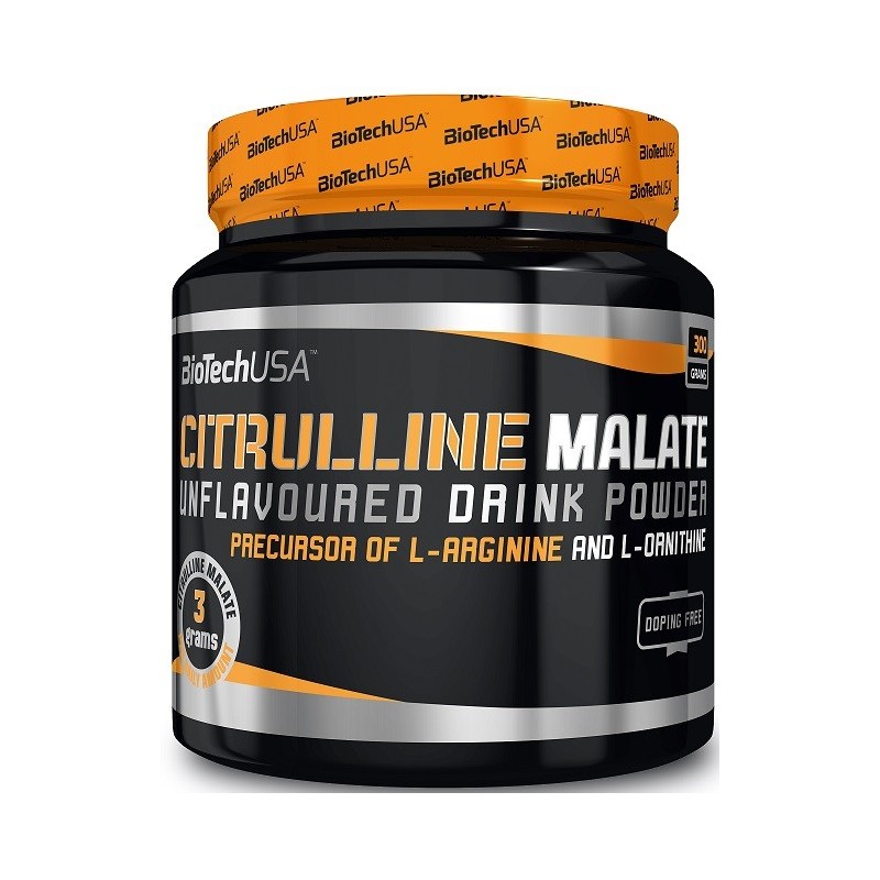 Citrulline Malate Green Apple 300 g BioTechUSA