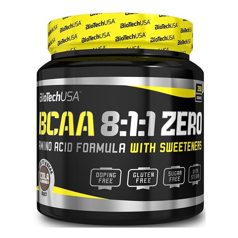 BCAA 8:1:1 Zero Cola 250g BioTechUSA