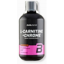 L-Carnitine + Chrome Orange 500ml BioTechUSA