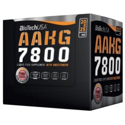 AAKG 7800 Różowy grejpfrut 20 x 25ml BioTechUSA