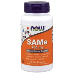 SAMe 200mg 60 vcaps NOW Foods