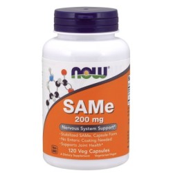 SAMe 200mg 120 vcaps NOW Foods