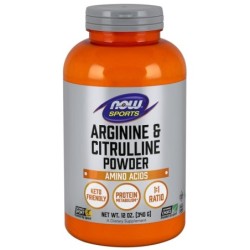 Arginina i Cytrulina Proszek 340g NOW Foods