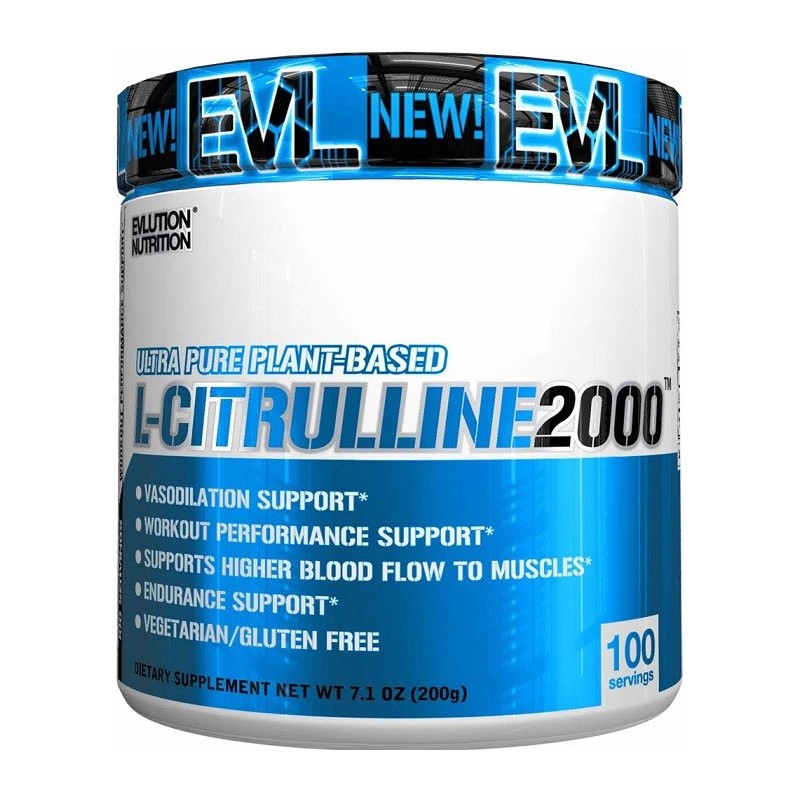 L-Citrulline 2000 Unflavoured 200g EVLution Nutrition