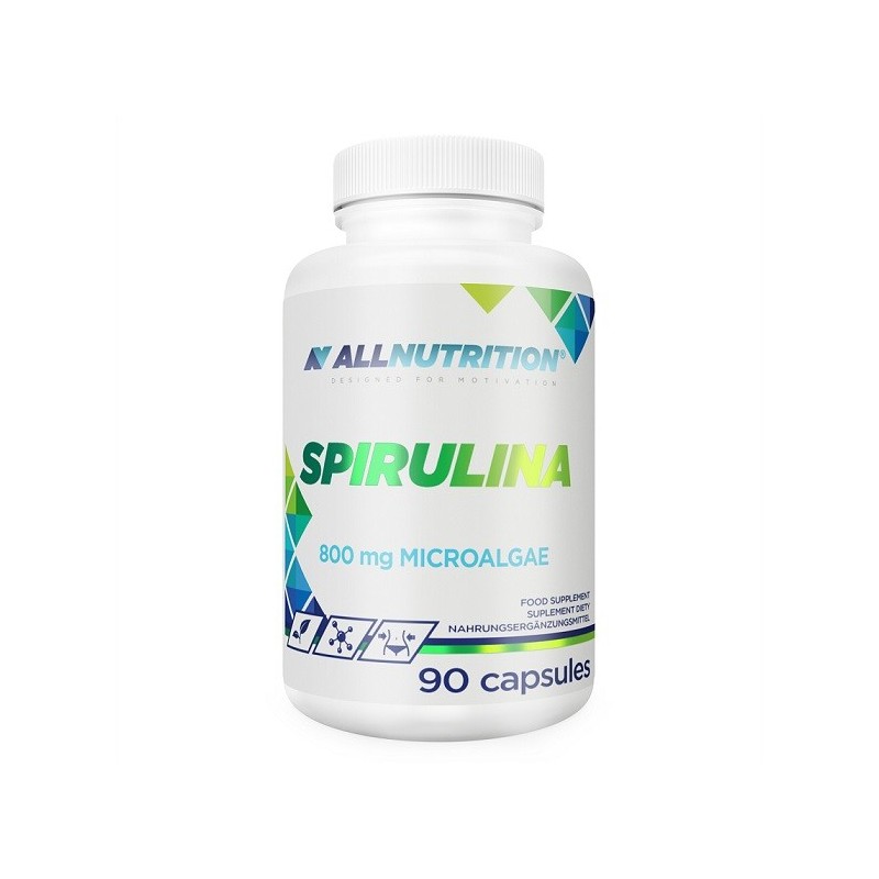 Spirulina 800mg 90 caps Allnutrition