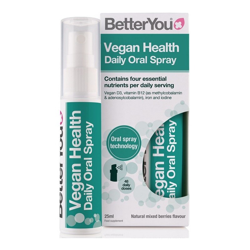 Wegański Zdrowotny Spray Doustny 25ml BetterYou