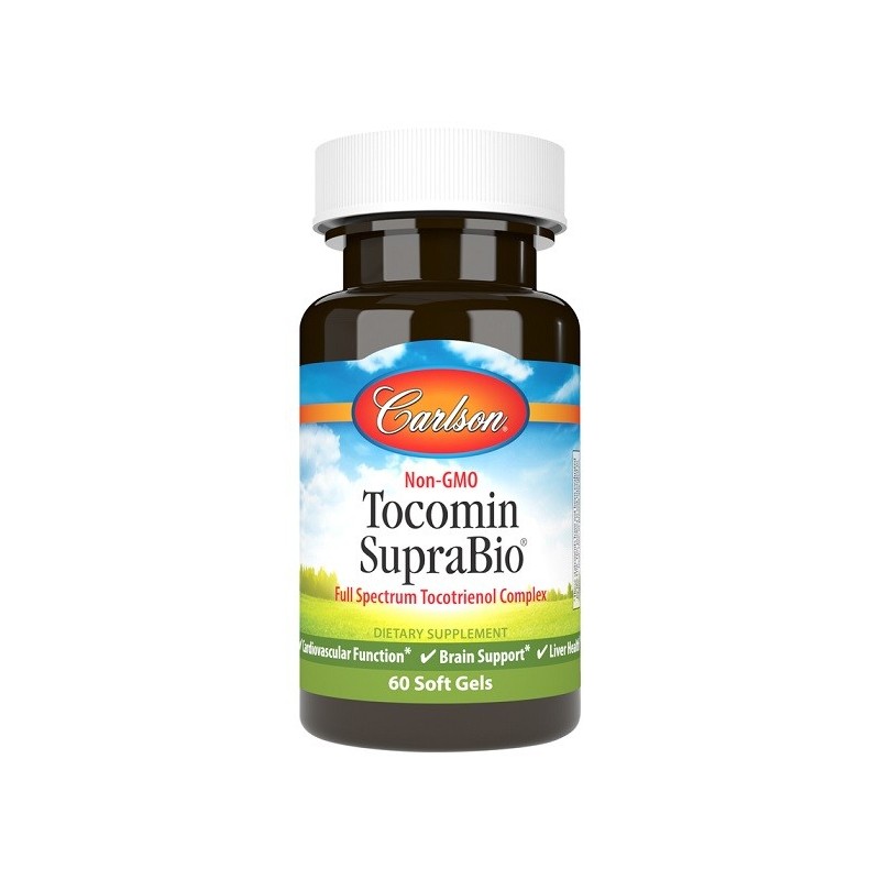Tocomin SupraBio 60 softgels Carlson Labs