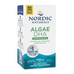 Algi DHA 500mg 60 kapsułek miękkich Nordic Naturals