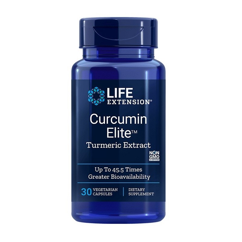 Curcumin Elite Ekstrakt z Kurkumy 30 kapsułek Life Extension