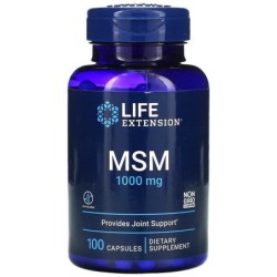 MSM 1000mg 100 caps Life Extension