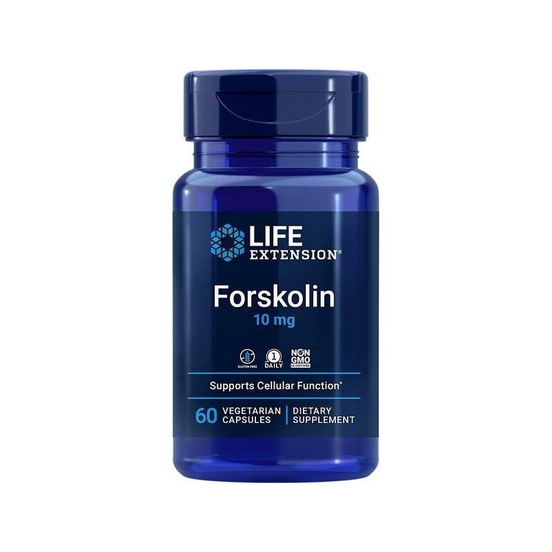 Forskolin 10mg 60 vcaps Life Extension