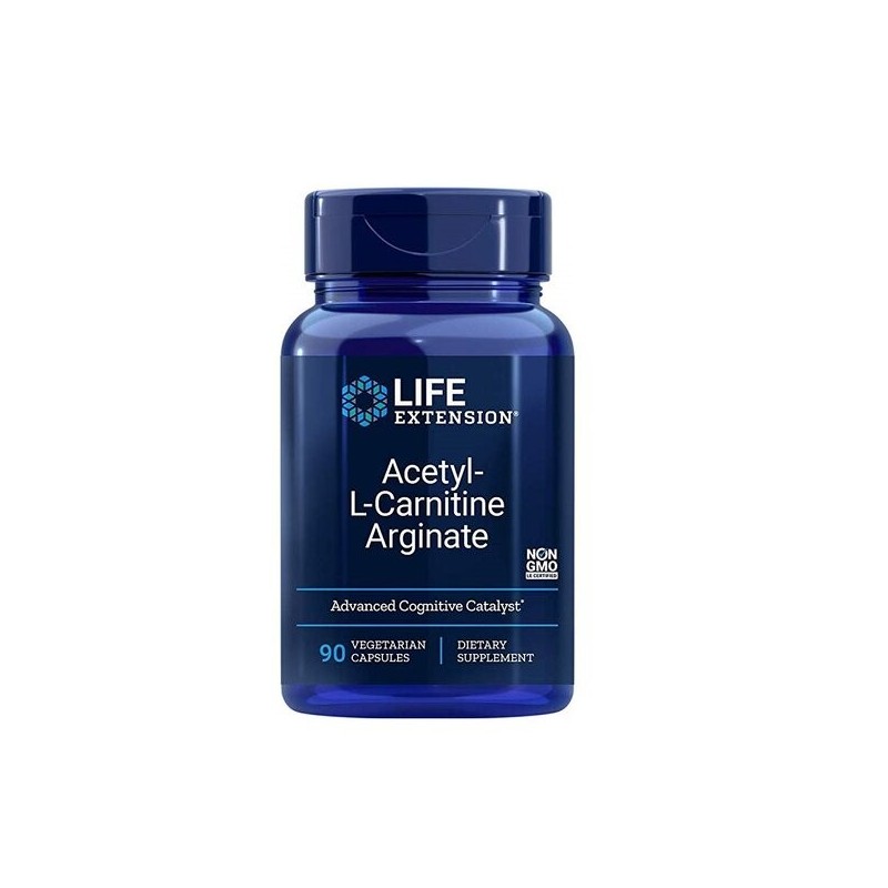 Acetyl-L-Karnityna Arginian 90 kapsułek Life Extension