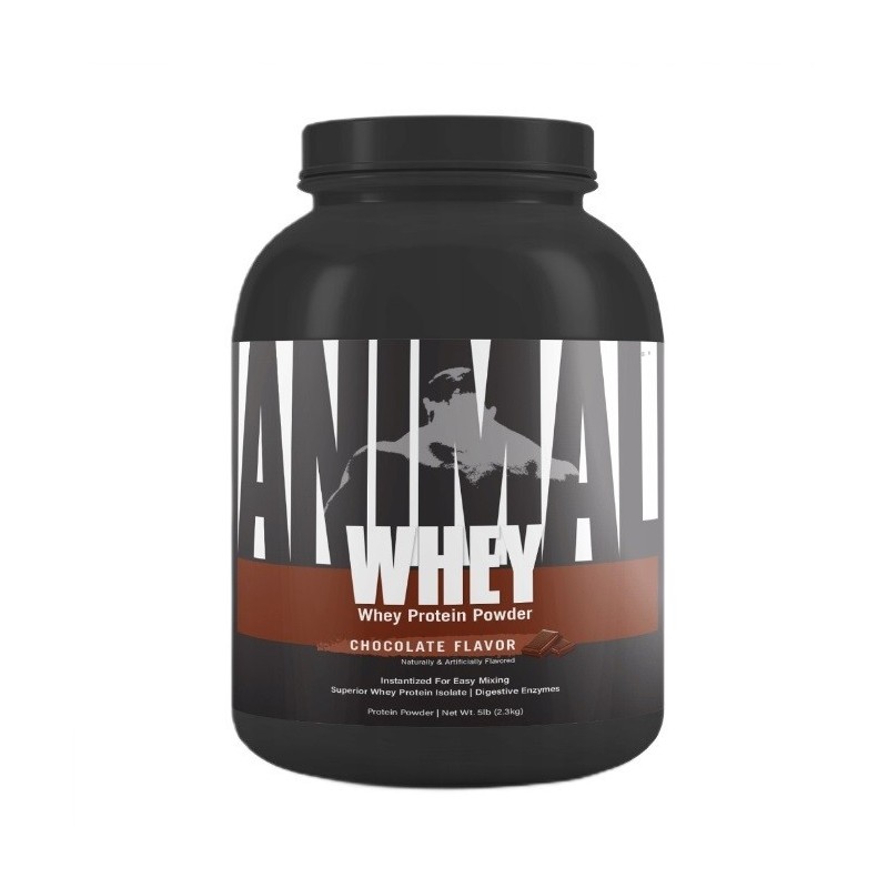 Animal Whey Izolat Białka Serwatkowego Czekolada 2300g Animal