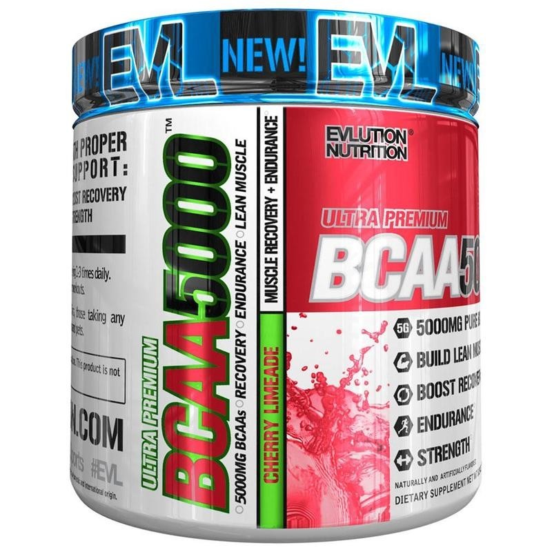 BCAA 5000 Smak Wiśniowa Lemoniada 249g EVLution Nutrition