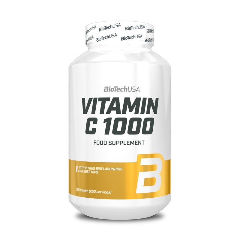 Vitamin C 1000 250 tablets BioTechUSA