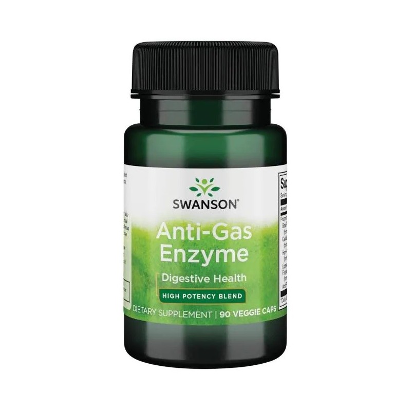 Anti-Gas Enzyme 90 vcaps Swanson