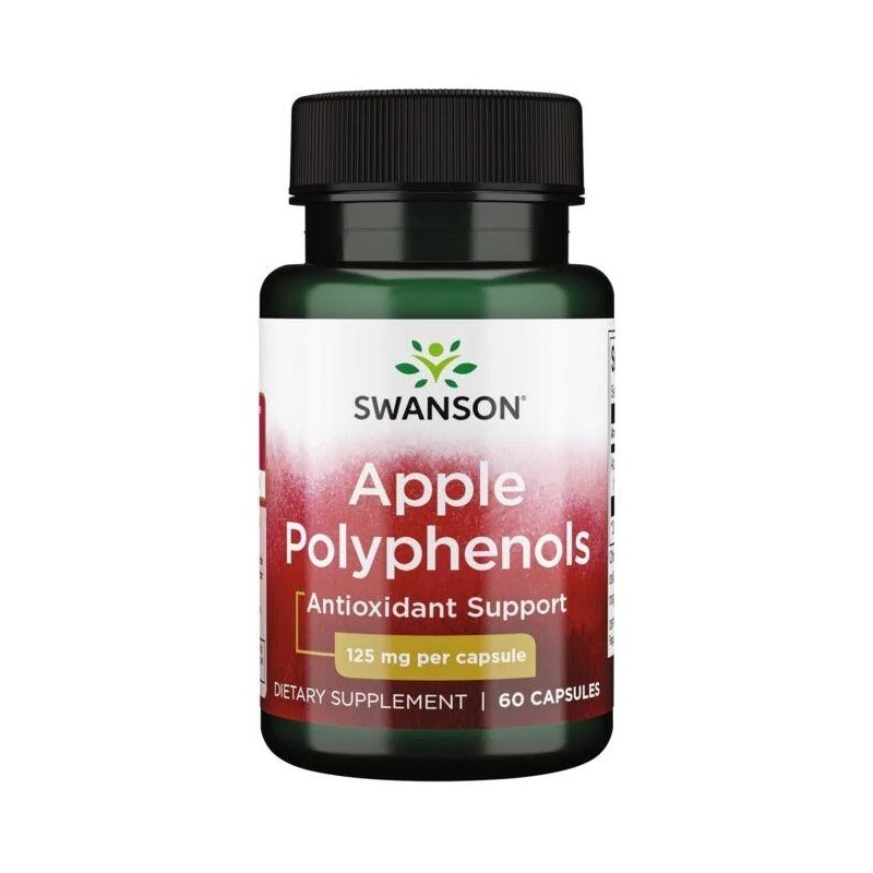 Apple Polyphenols 125mg 60 caps Swanson