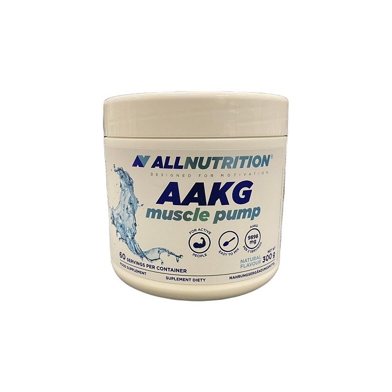 AAKG Pompa Mięśniowa Naturalny Smak 300g Allnutrition
