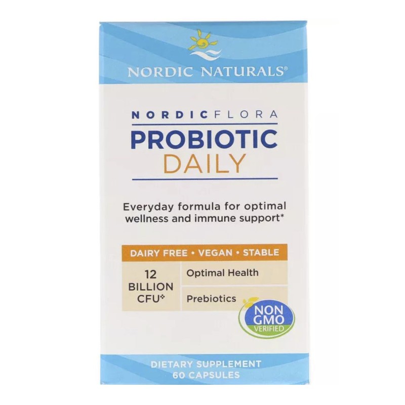 Nordic Flora Probiotic Daily 60 caps Nordic Naturals