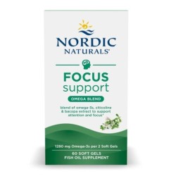 Wsparcie Koncentracji 60 kapsułek miękkich Nordic Naturals