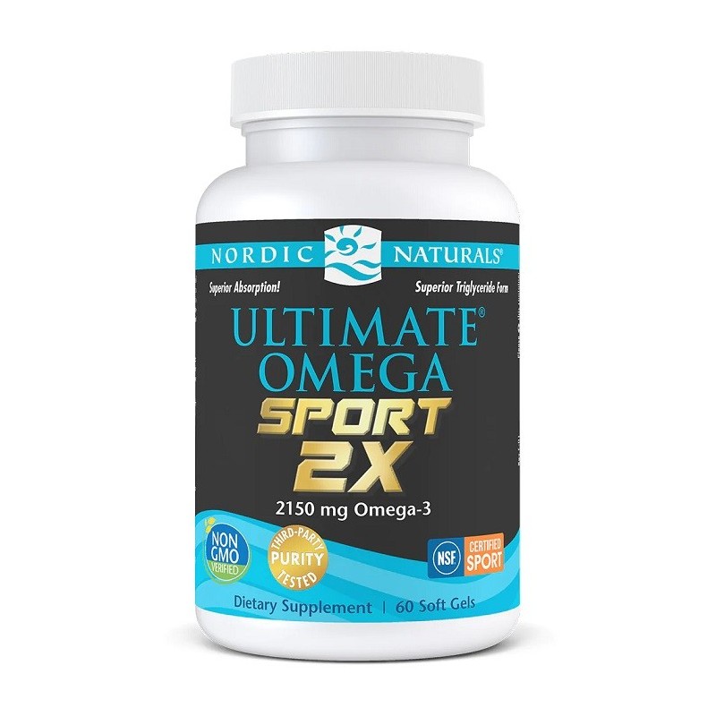 Ultimate Omega 2X Sport 2150mg 60 kapsułek Nordic Naturals