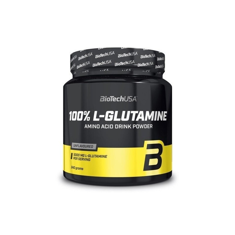 100% L-glutamina Bezsmakowa 240g BioTechUSA