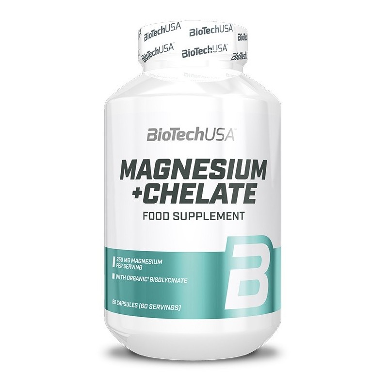 Magnesium + Chelate 60 caps BioTechUSA