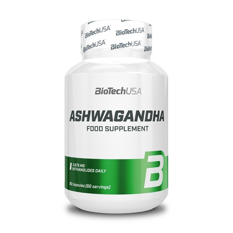 Ashwagandha 60 kapsułek BioTechUSA