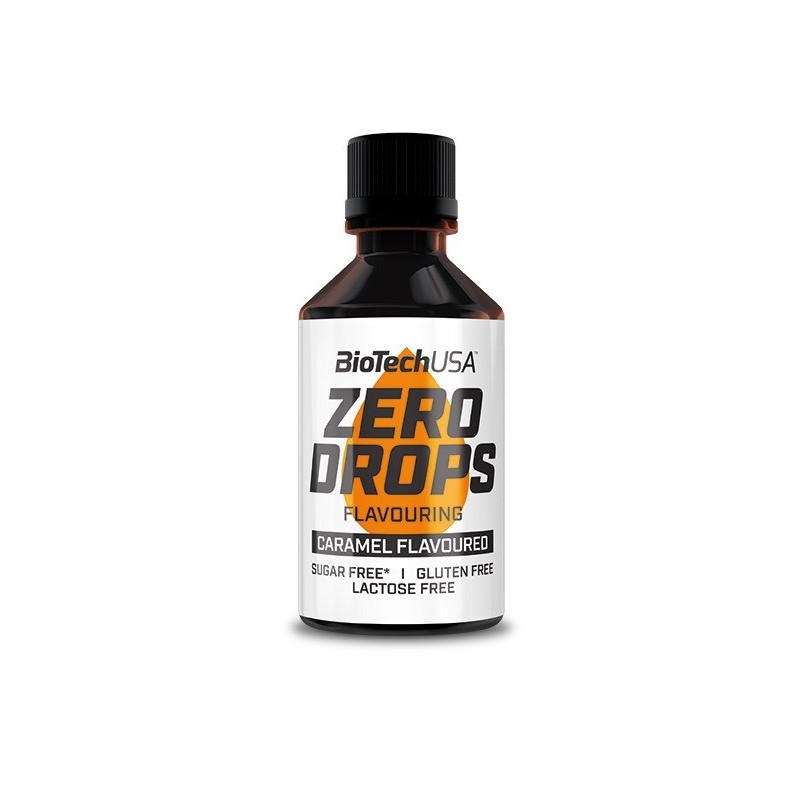 Zero Drops Caramel 50ml BioTechUSA