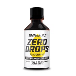 Krople Zero Sernik 50ml BioTechUSA