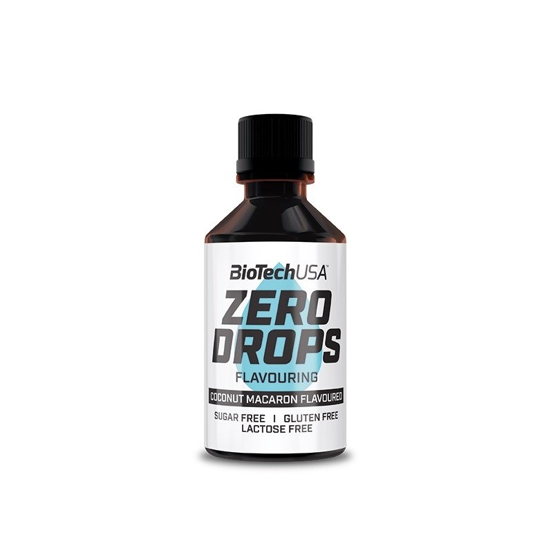 Zero Drops Coconut Macaron 50ml BioTechUSA