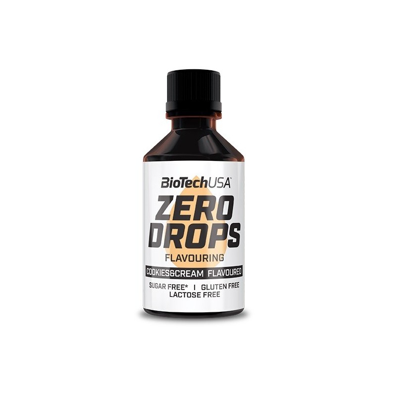 Zero Drops, Cookies & Cream - 50 ml. BioTechUSA