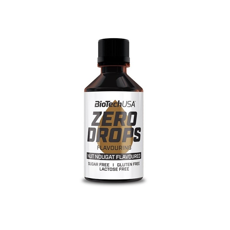 Zero Drops Nut Nougat 50ml BioTechUSA