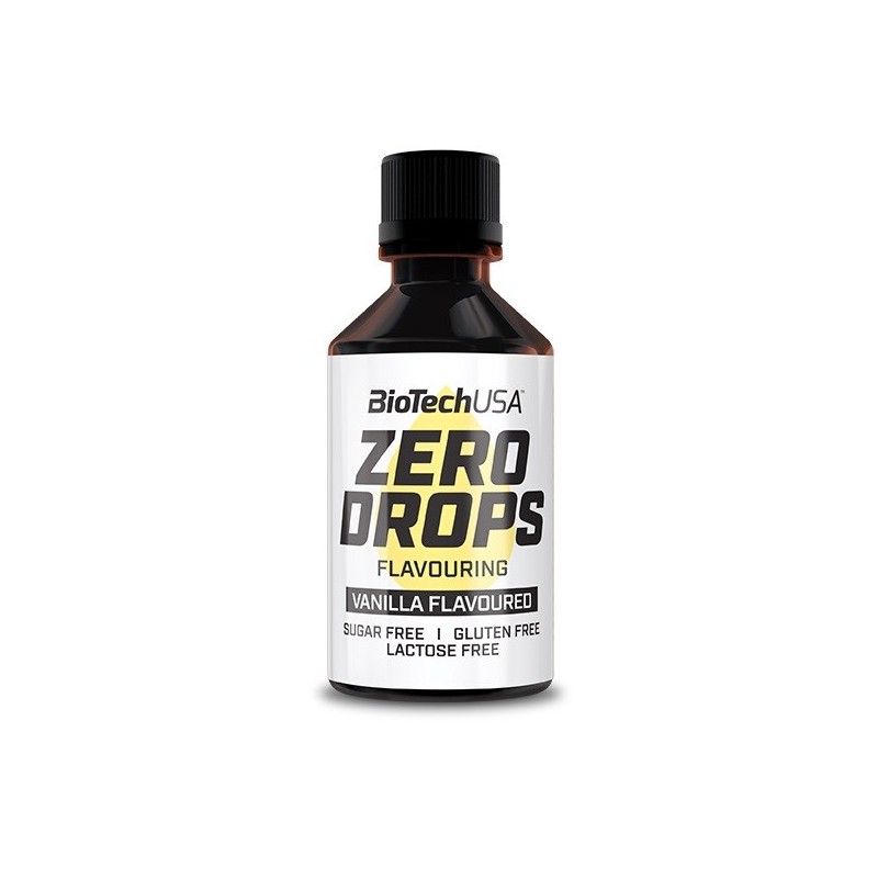 Zero Drops, Vanilla - 50 ml. BioTechUSA