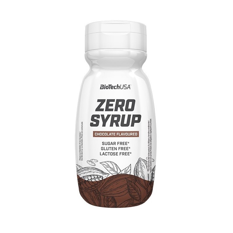 Syrop Zero Czekoladowy 320ml BioTechUSA