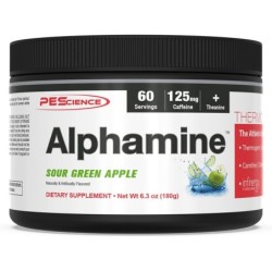 Alphamine Sour Green Apple 180g PEScience