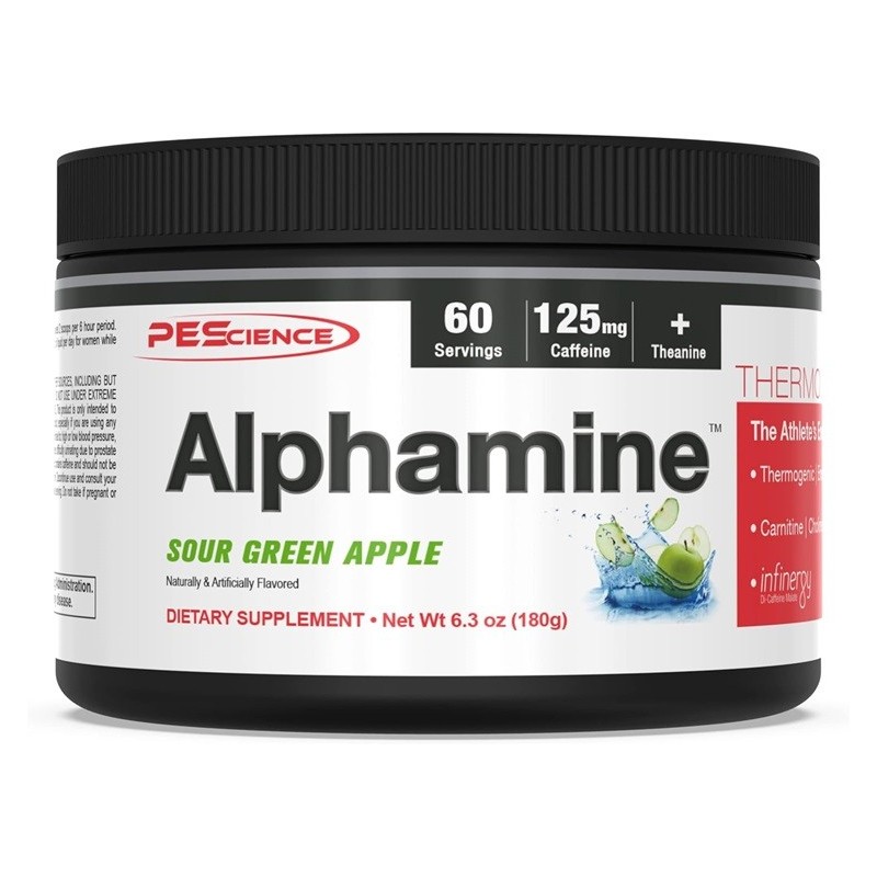 Alphamine Sour Green Apple 180g PEScience