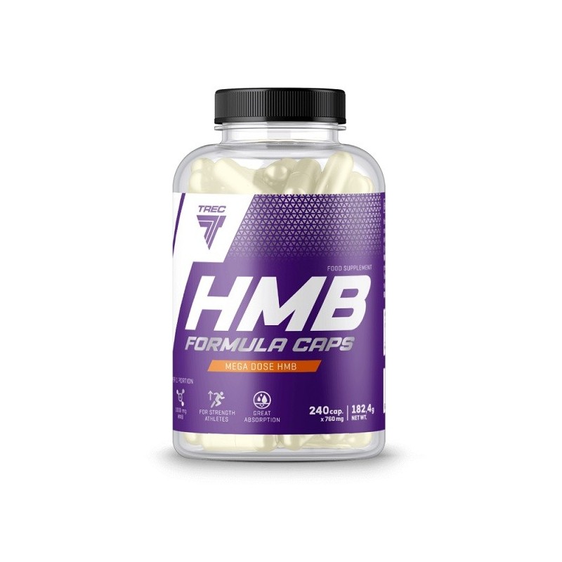 Kapsułki HMB Formuła 240 kapsułek Trec Nutrition