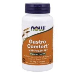 Gastro Comfort with PepZin GI 60 vcaps NOW Foods