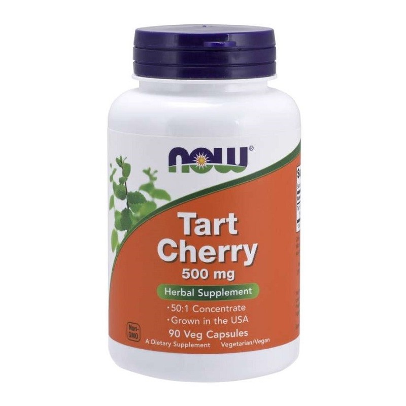 Tart Cherry 500mg 90 vcaps NOW Foods