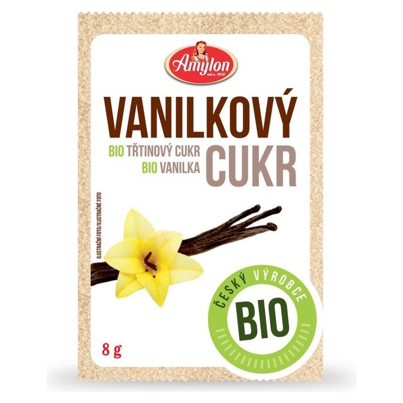 ORGANIC VANILLA SUGAR 8G AMYLON