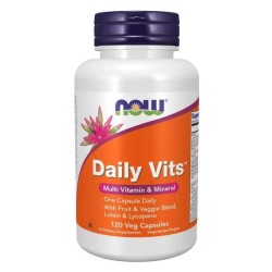 Daily Vits 120 vcaps NOW Foods